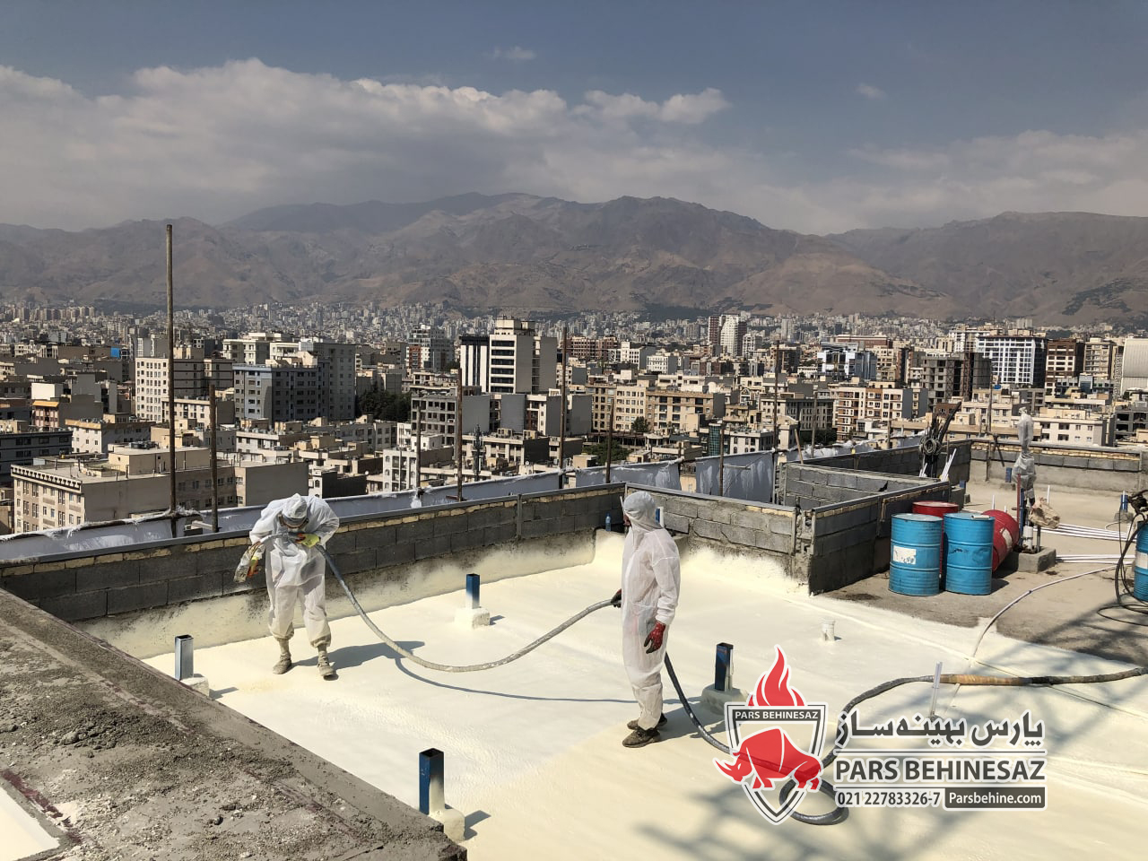 عایق صوتی پلی یورتان سلول باز-جماران